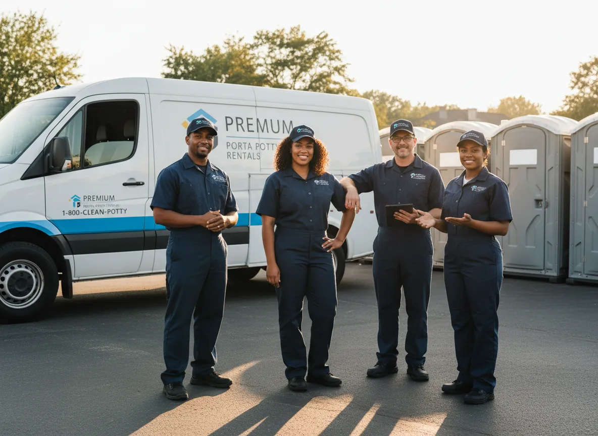 VIP Portable Toilets company in Russell, IL